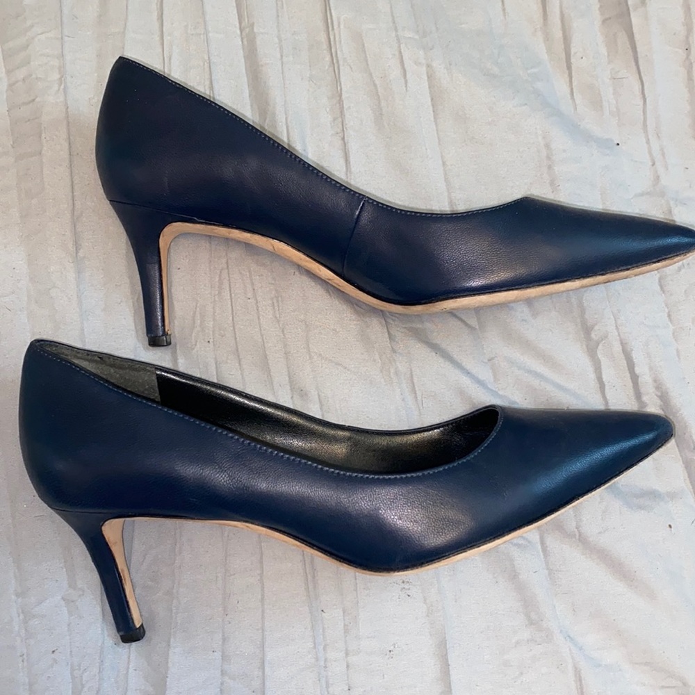 Via Spiga Navy 2inch Heel